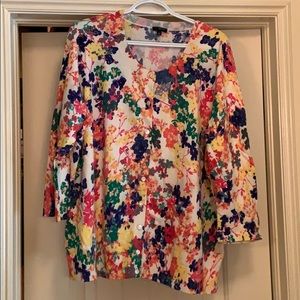 Talbots 3/4 length sleeves sweater.